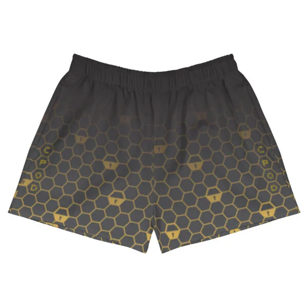 Hex Lock Athletic Shorts (Brass) - Image 4